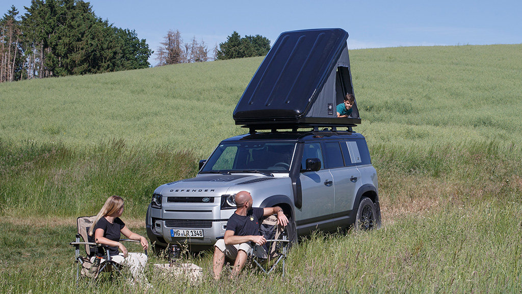 Dachzelt für den neuen Land Rover Defender - News - Offroad - motorline.cc