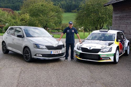 Raimund Baumschlager Testet Skoda Fabia Monte Carlo Advertorial Diverses Motorline Cc