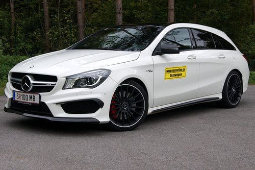 pic Mercedes-Benz Cla 45 Amg Shooting Brake 2016 mercedes amg cla 45 4matic shooting
